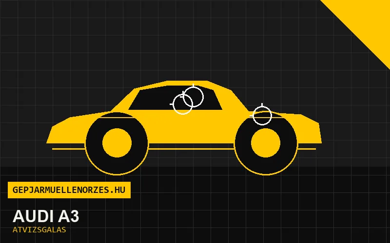 Audi A3 vásárlás előtti autó átvizsgálás a helyszínen
