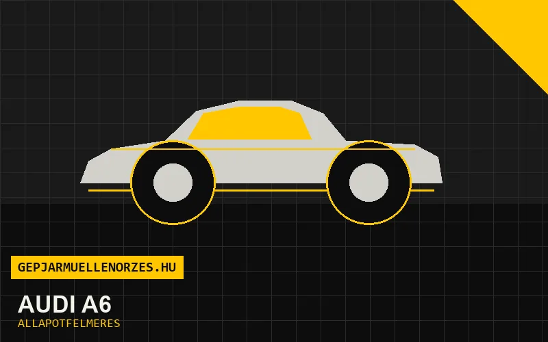 Audi A6 helyszíni állapotfelmérés és átvizsgálás
