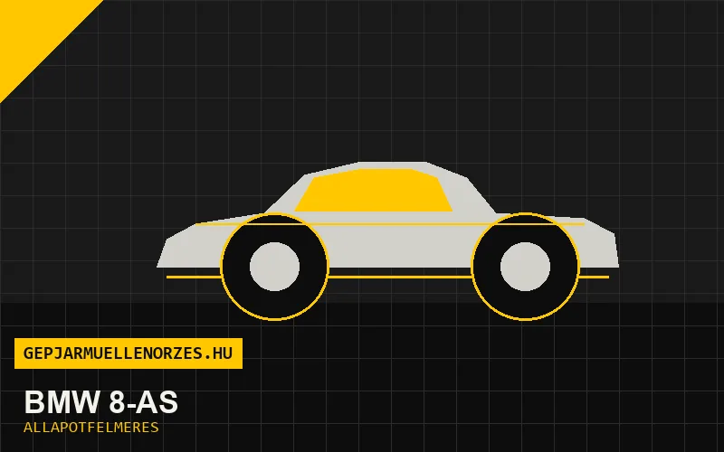 BMW 8-as helyszíni állapotfelmérés és átvizsgálás