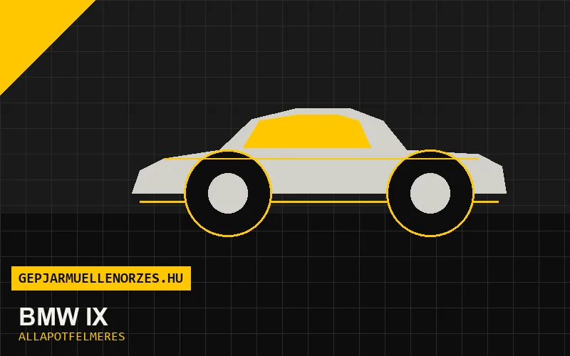 BMW iX helyszíni állapotfelmérés és átvizsgálás