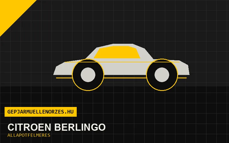 Citroën Berlingo helyszíni állapotfelmérés és átvizsgálás