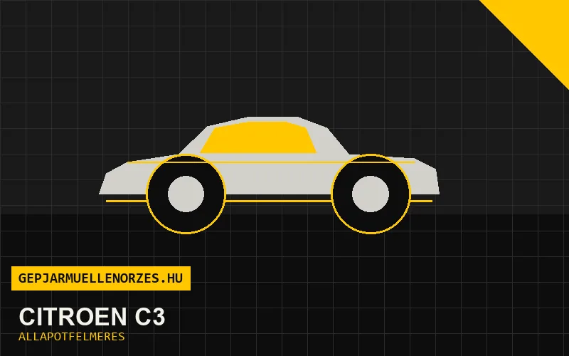 Citroën C3 helyszíni állapotfelmérés és átvizsgálás