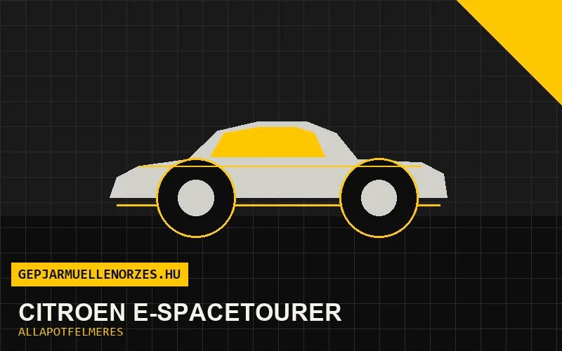 Citroën ë-Spacetourer helyszíni állapotfelmérés és átvizsgálás