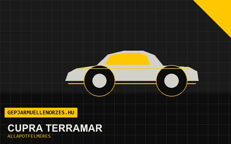 Cupra Terramar helyszíni állapotfelmérés és átvizsgálás