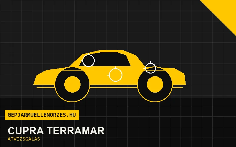 Cupra Terramar vásárlás előtti autó átvizsgálás a helyszínen
