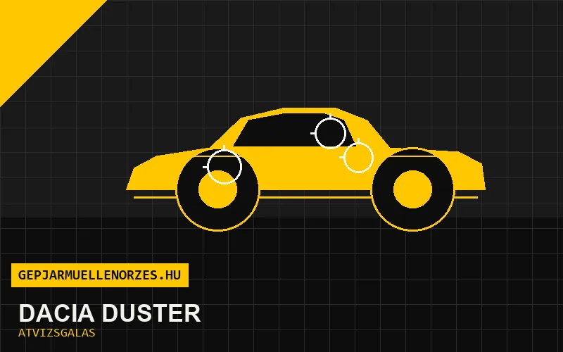Dacia Duster vásárlás előtti autó átvizsgálás a helyszínen