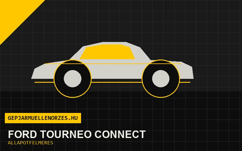 Ford Tourneo Connect helyszíni állapotfelmérés és átvizsgálás