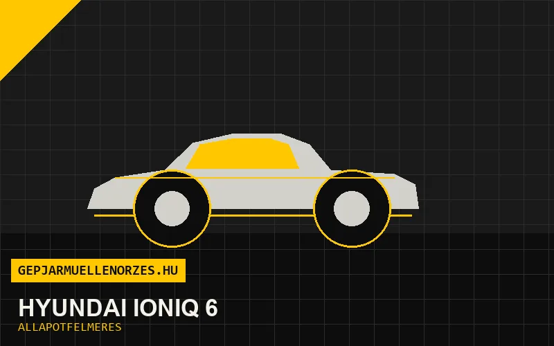 Hyundai IONIQ 6 helyszíni állapotfelmérés és átvizsgálás