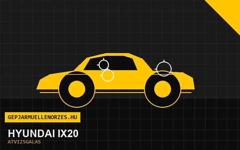 Hyundai ix20 vásárlás előtti autó átvizsgálás a helyszínen