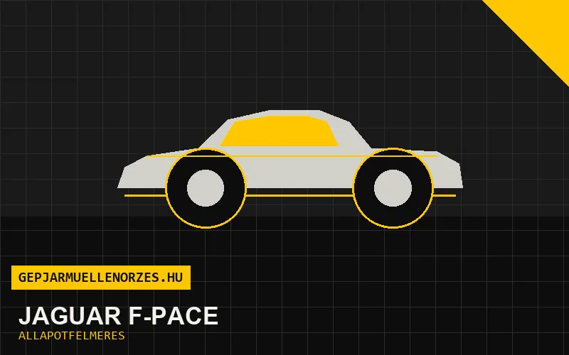 Jaguar F-Pace helyszíni állapotfelmérés és átvizsgálás