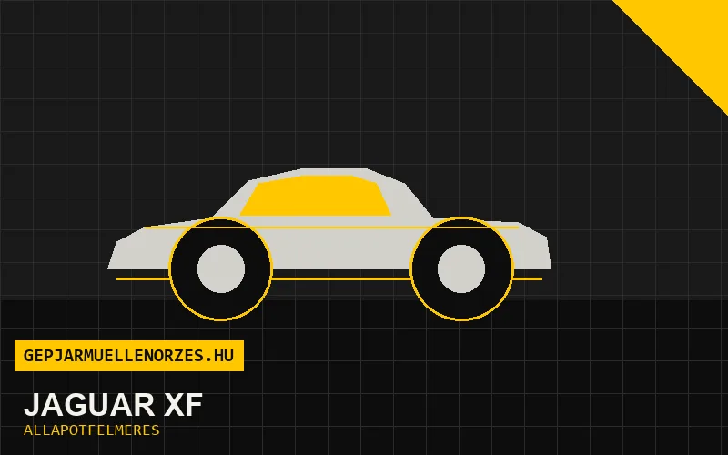 Jaguar XF helyszíni állapotfelmérés és átvizsgálás