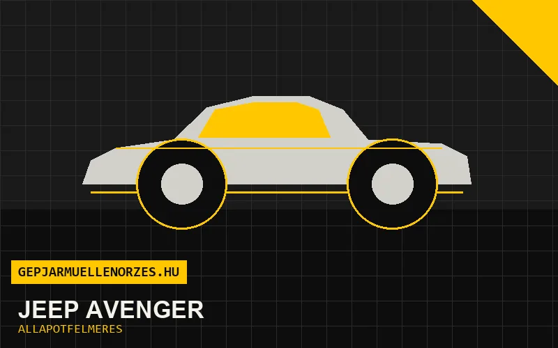 Jeep Avenger helyszíni állapotfelmérés és átvizsgálás
