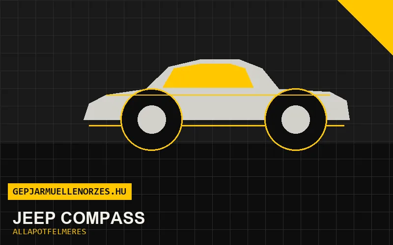 Jeep Compass helyszíni állapotfelmérés és átvizsgálás