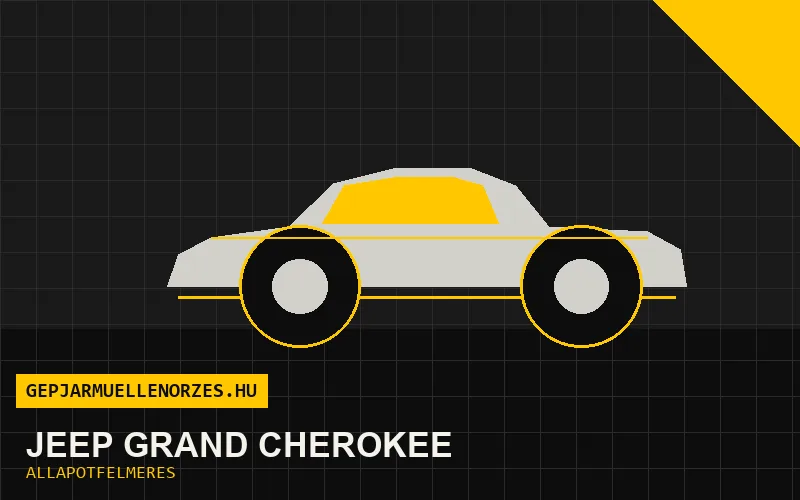 Jeep Grand Cherokee helyszíni állapotfelmérés és átvizsgálás