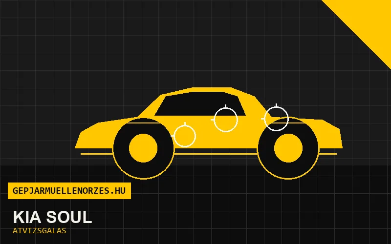 Kia Soul vásárlás előtti autó átvizsgálás a helyszínen