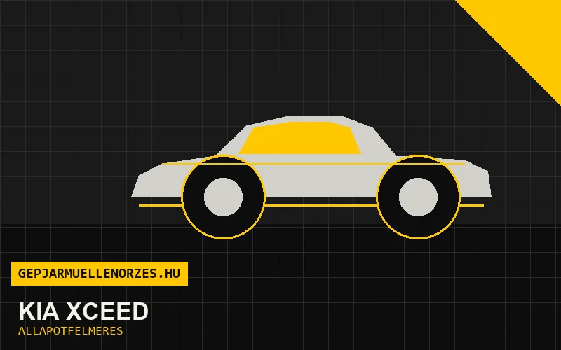 Kia XCeed helyszíni állapotfelmérés és átvizsgálás