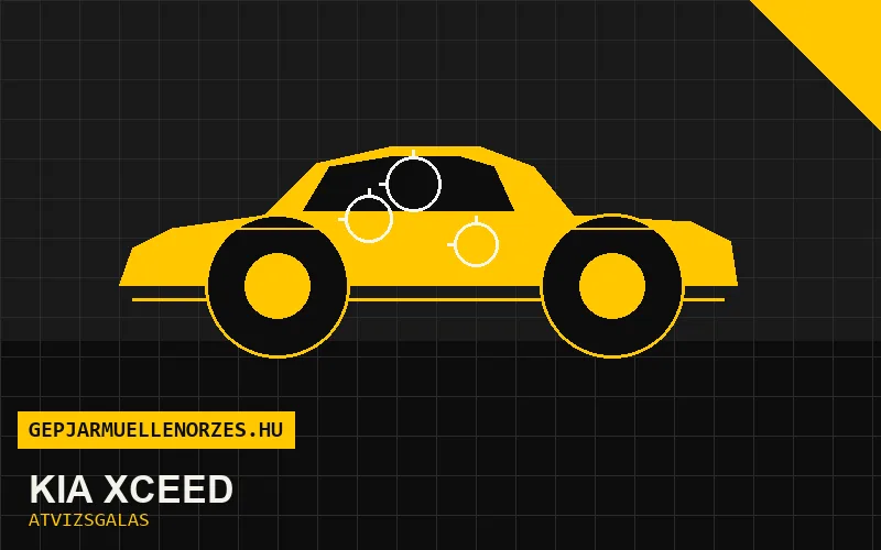 Kia XCeed vásárlás előtti autó átvizsgálás a helyszínen