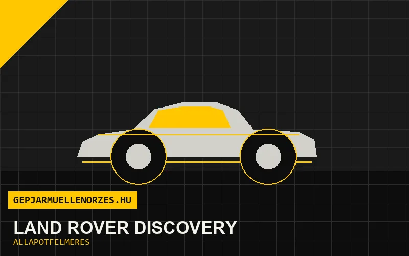 Land Rover Discovery helyszíni állapotfelmérés és átvizsgálás