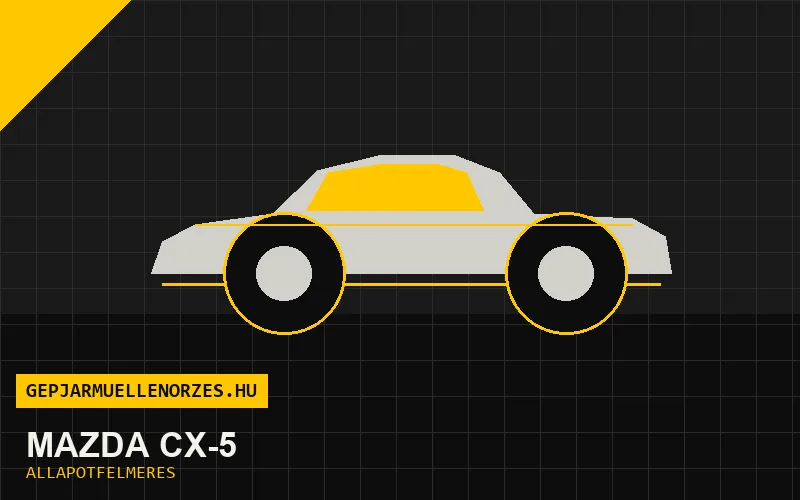 Mazda CX-5 helyszíni állapotfelmérés és átvizsgálás