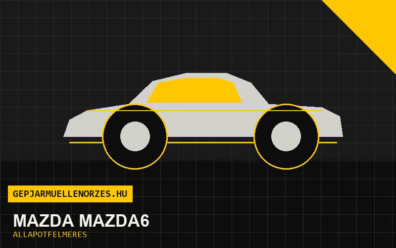 Mazda Mazda6 helyszíni állapotfelmérés és átvizsgálás