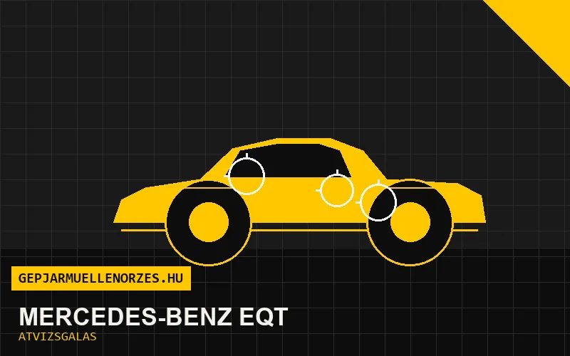 Mercedes-Benz EQT vásárlás előtti autó átvizsgálás a helyszínen