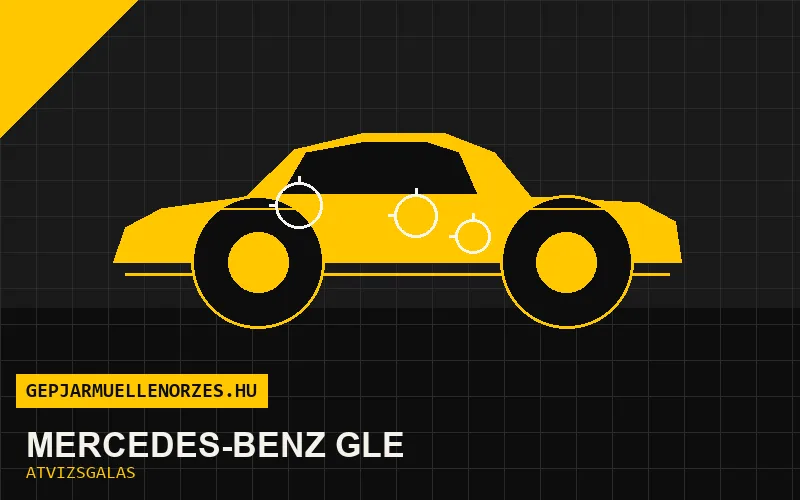 Mercedes-Benz GLE vásárlás előtti autó átvizsgálás a helyszínen