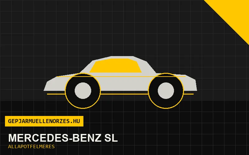 Mercedes-Benz SL helyszíni állapotfelmérés és átvizsgálás