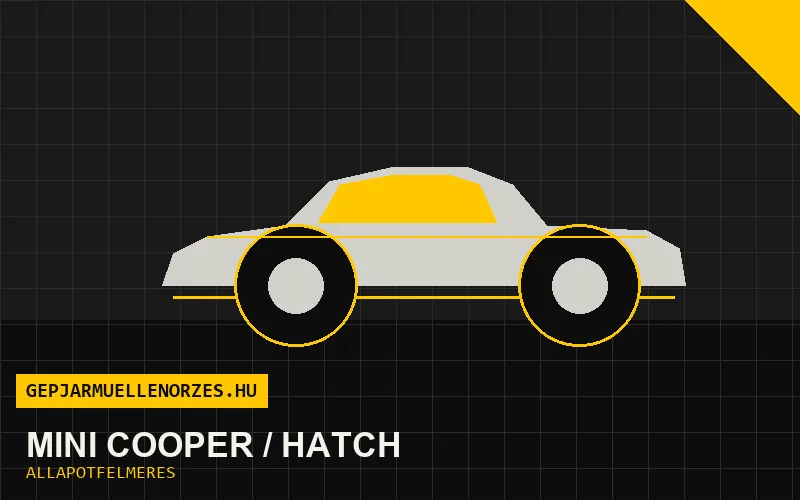 Mini Cooper / Hatch helyszíni állapotfelmérés és átvizsgálás