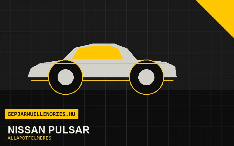 Nissan Pulsar helyszíni állapotfelmérés és átvizsgálás
