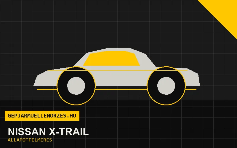 Nissan X-Trail helyszíni állapotfelmérés és átvizsgálás