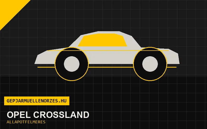Opel Crossland helyszíni állapotfelmérés és átvizsgálás