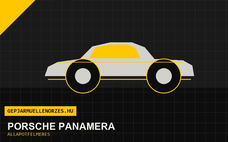 Porsche Panamera helyszíni állapotfelmérés és átvizsgálás