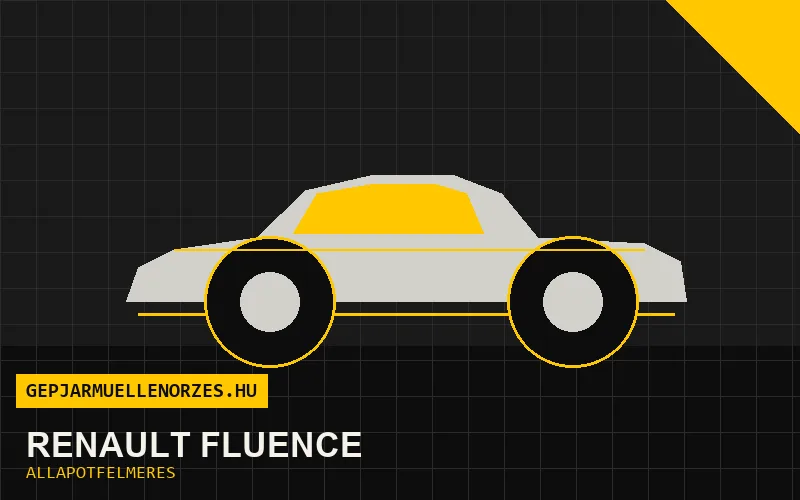 Renault Fluence helyszíni állapotfelmérés és átvizsgálás