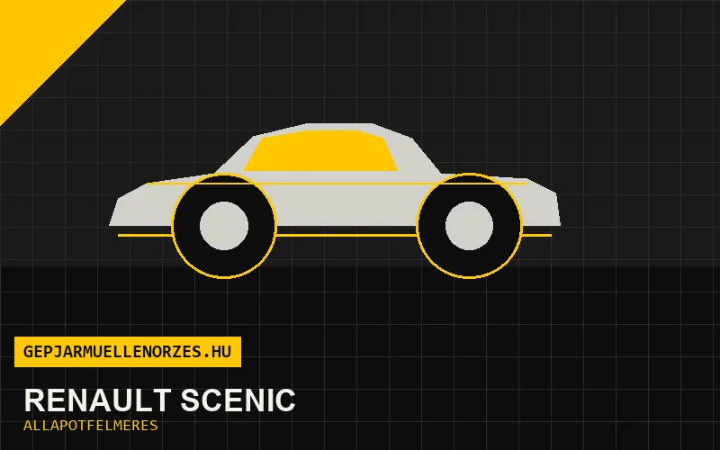 Renault Scenic helyszíni állapotfelmérés és átvizsgálás