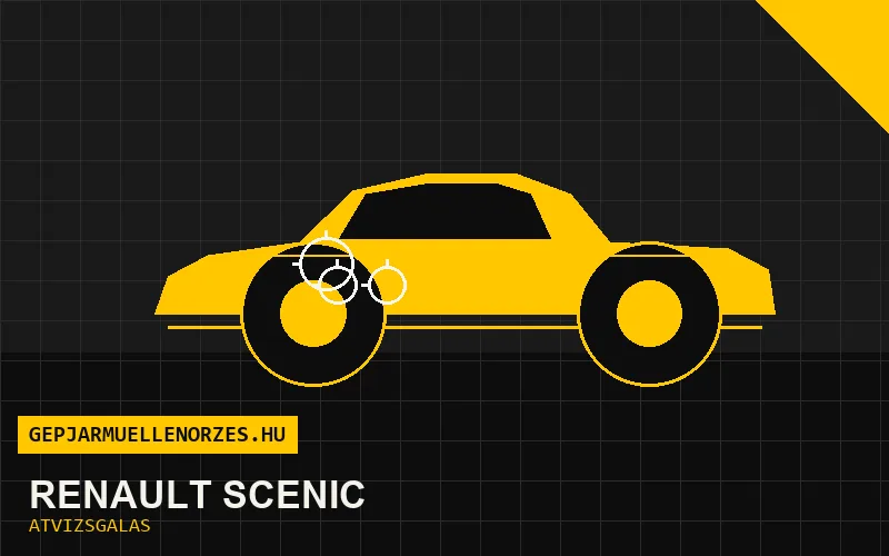 Renault Scenic vásárlás előtti autó átvizsgálás a helyszínen