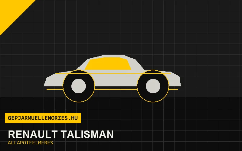 Renault Talisman helyszíni állapotfelmérés és átvizsgálás