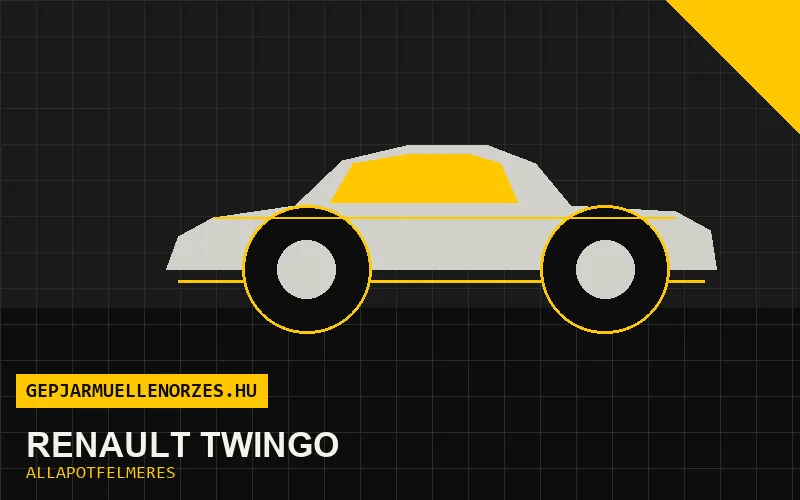 Renault Twingo helyszíni állapotfelmérés és átvizsgálás