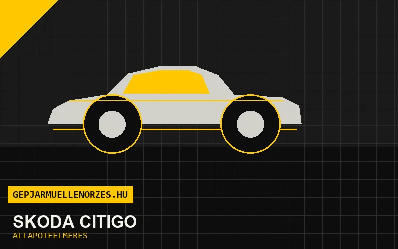 Skoda Citigo helyszíni állapotfelmérés és átvizsgálás