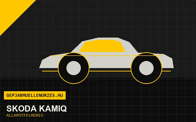 Skoda Kamiq helyszíni állapotfelmérés és átvizsgálás