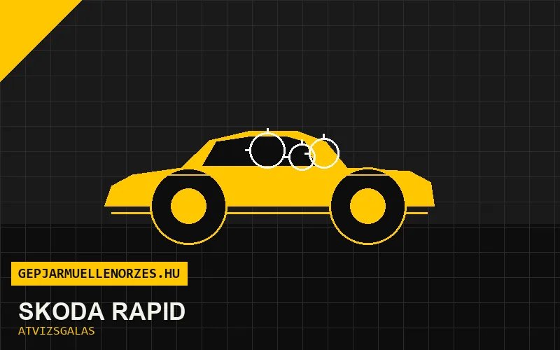 Skoda Rapid vásárlás előtti autó átvizsgálás a helyszínen