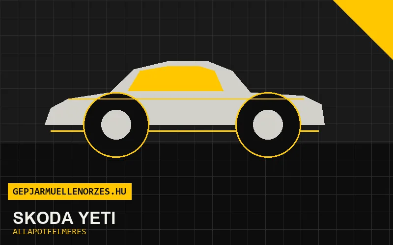 Skoda Yeti helyszíni állapotfelmérés és átvizsgálás