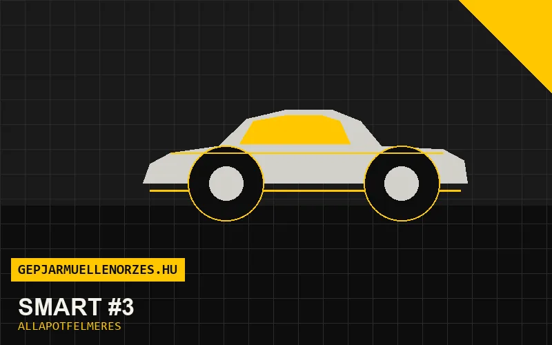Smart #3 helyszíni állapotfelmérés és átvizsgálás