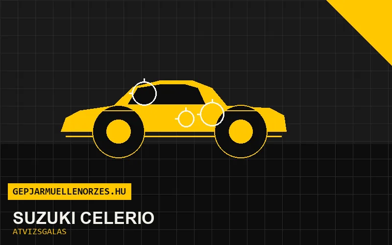 Suzuki Celerio vásárlás előtti autó átvizsgálás a helyszínen