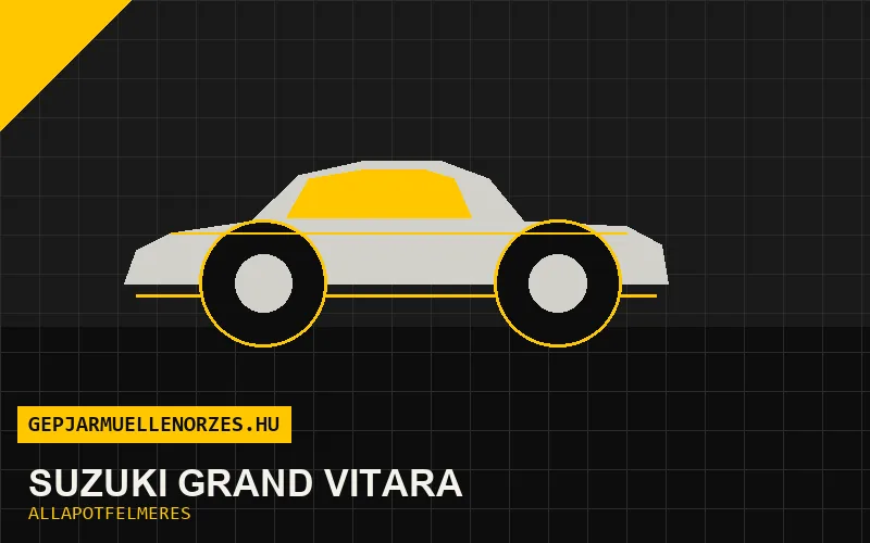 Suzuki Grand Vitara helyszíni állapotfelmérés és átvizsgálás
