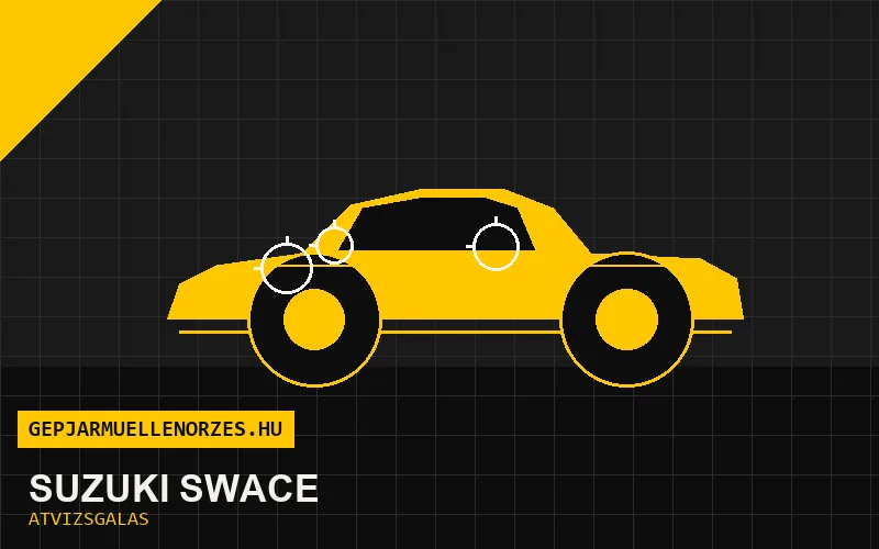Suzuki Swace vásárlás előtti autó átvizsgálás a helyszínen