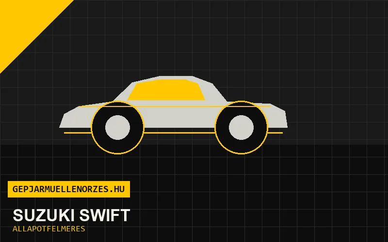 Suzuki Swift helyszíni állapotfelmérés és átvizsgálás