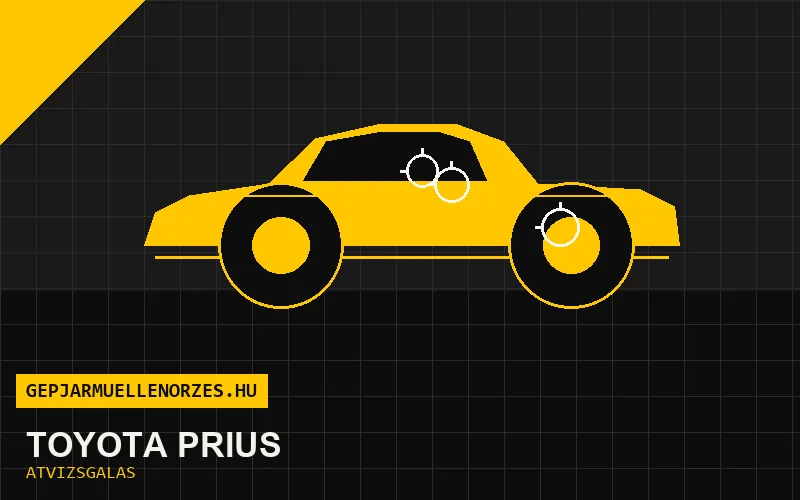 Toyota Prius vásárlás előtti autó átvizsgálás a helyszínen