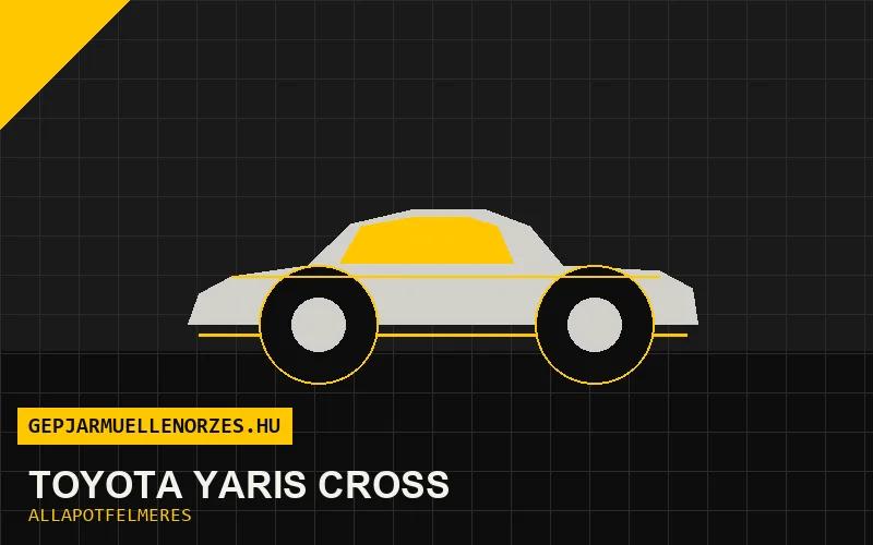 Toyota Yaris Cross helyszíni állapotfelmérés és átvizsgálás