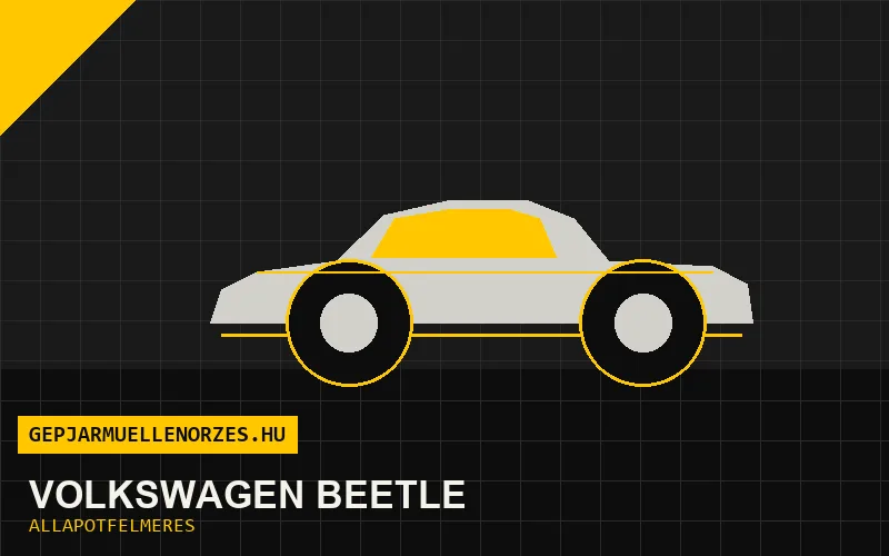 Volkswagen Beetle helyszíni állapotfelmérés és átvizsgálás