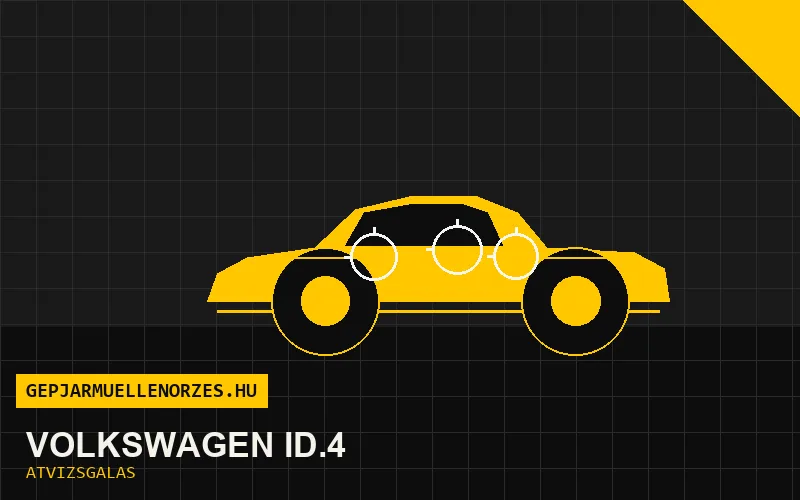 Volkswagen ID.4 vásárlás előtti autó átvizsgálás a helyszínen
